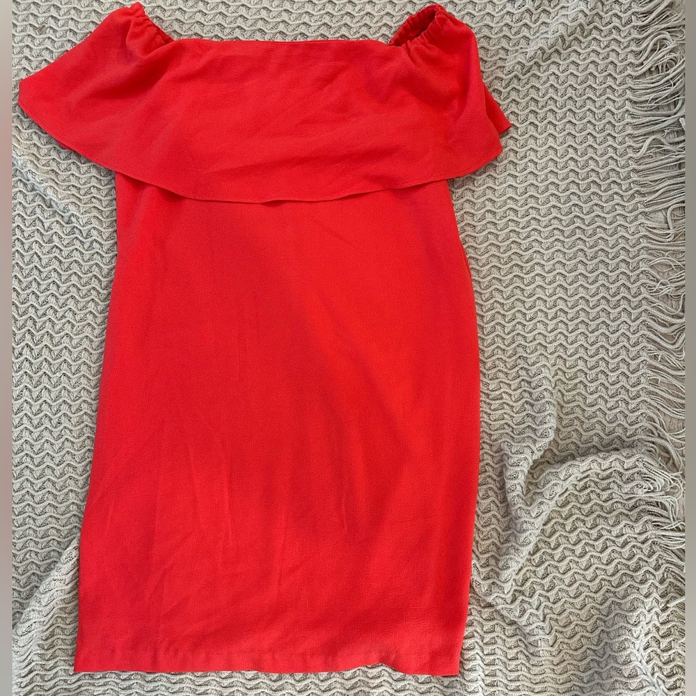 Charles Henry Orange Dress Size S